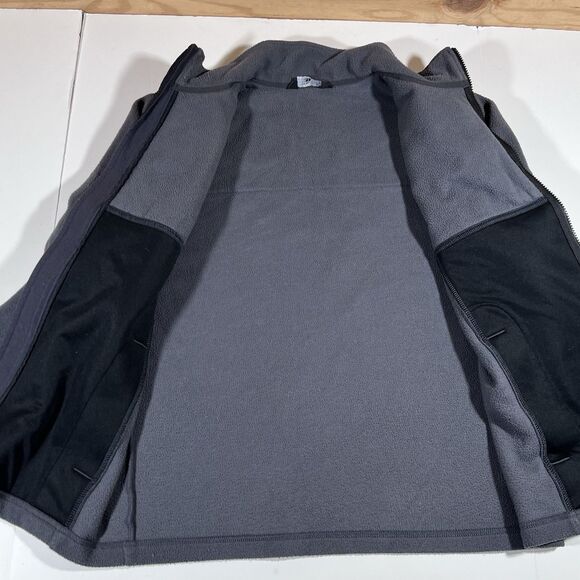 The North Face Denali 2 Fleece Full Zip Black/Grey Jacket Men's Medium - Picture 6 of 8